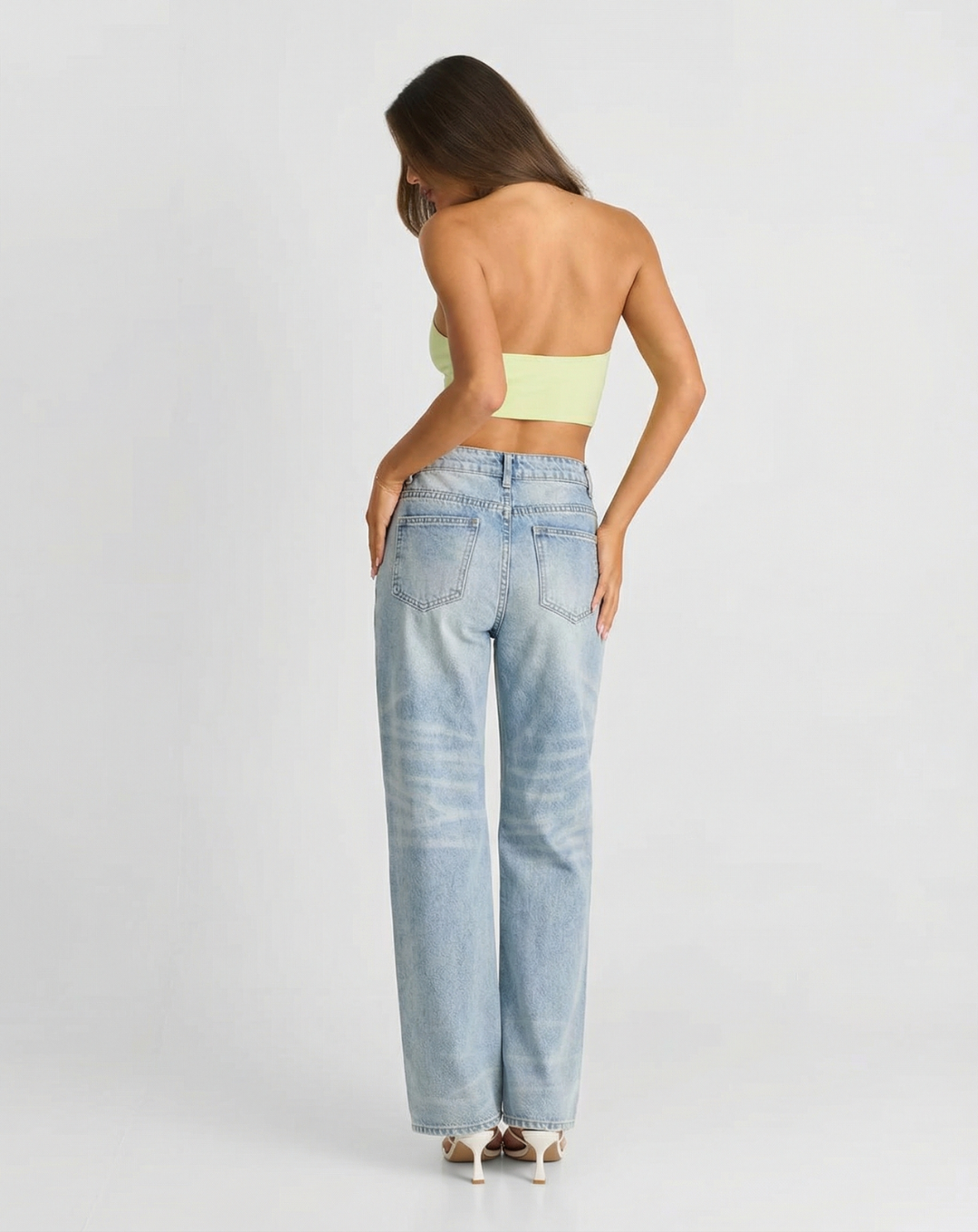 Scarlett | High Waist Wide Leg Jeans