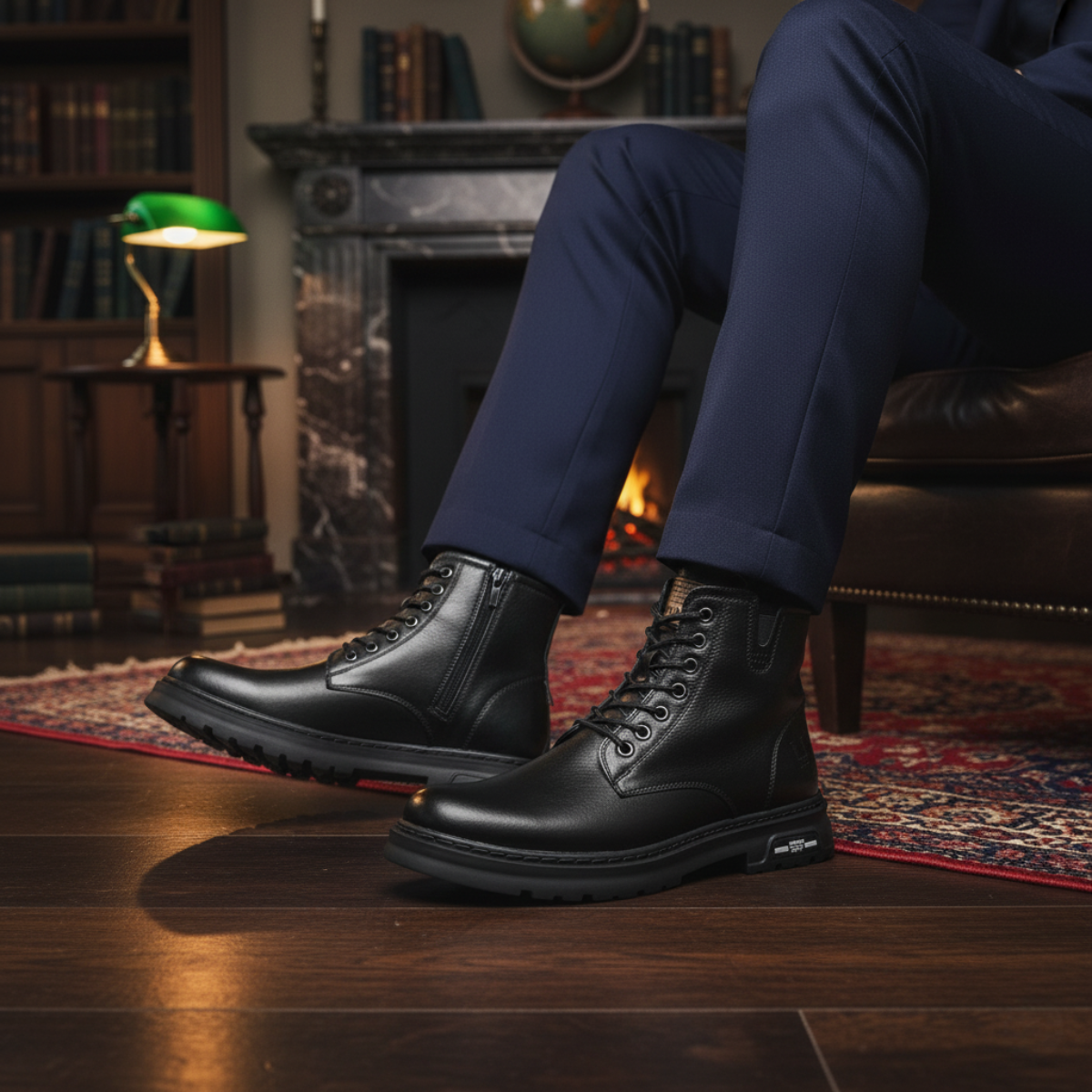 Cranleigh boots outsole tread detail