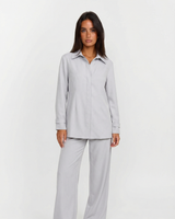 Nina | Grey Wide Leg Co-ord Set