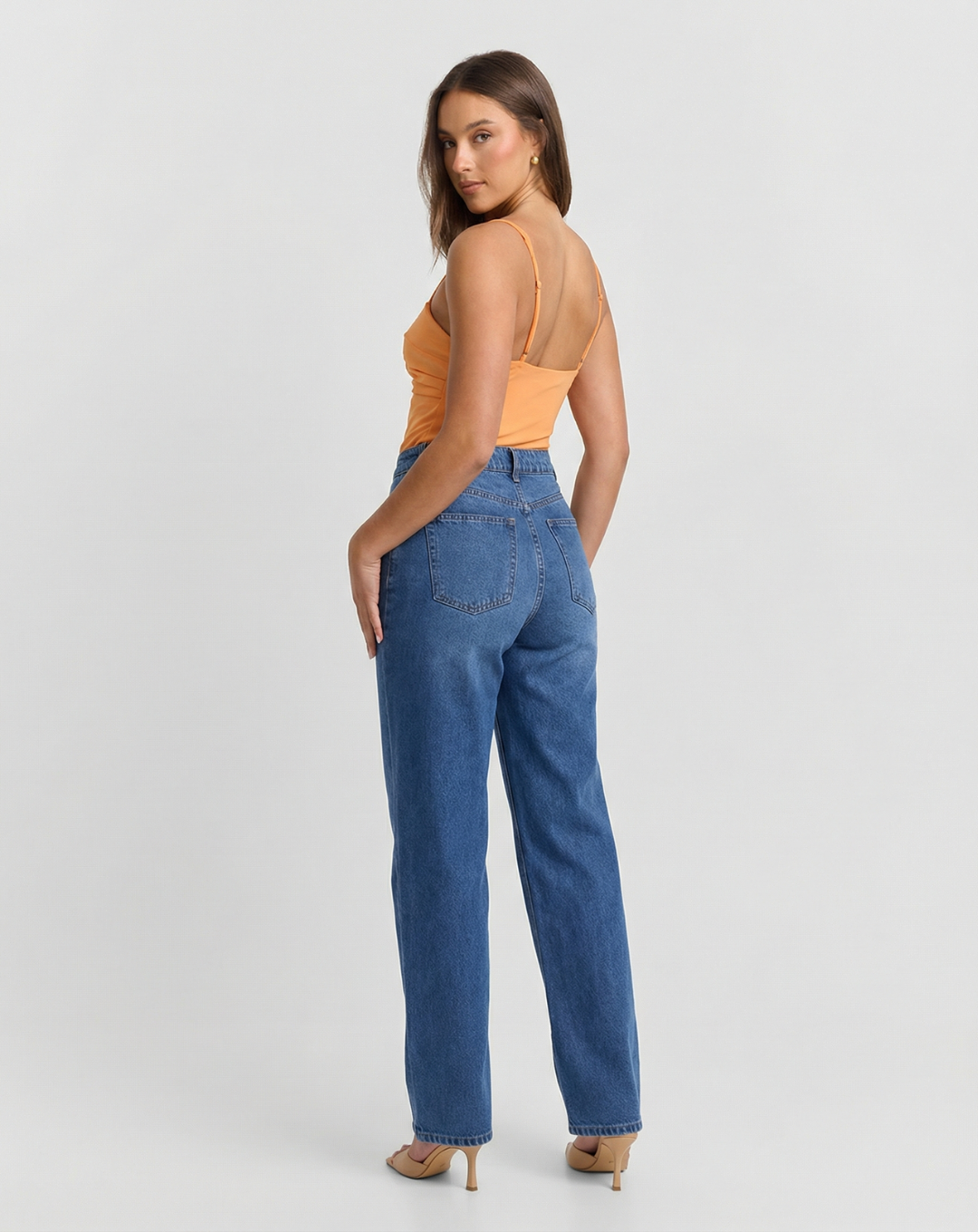 Niamh | High Waist Wide Leg Jeans
