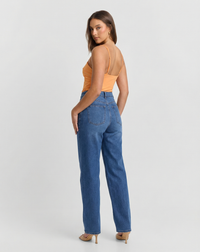 Niamh | High Waist Wide Leg Jeans