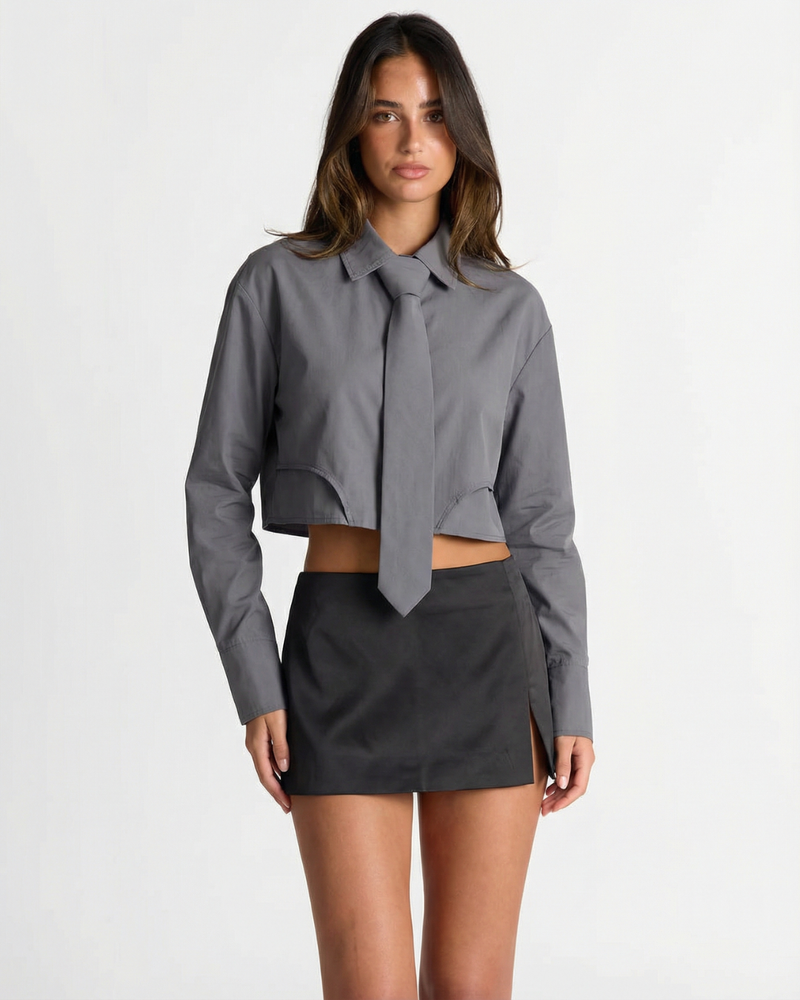 Alexandra | cropped shirt