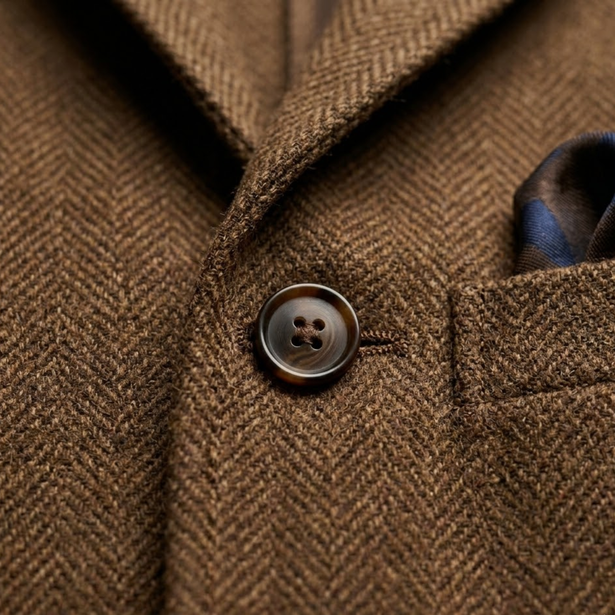 Stanhope herringbone wool blazer fifth view