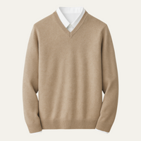 Sebastian cashmere jumper in Beige