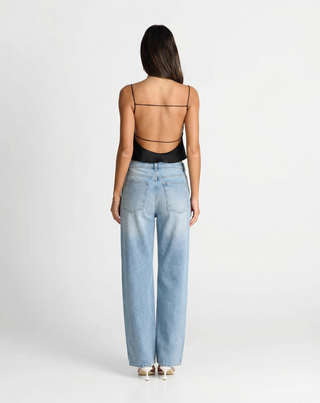 Mia | Baggy Jeans Light Blue High Waisted Wide Leg