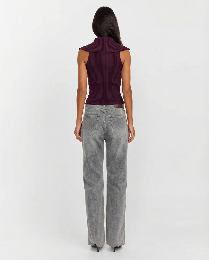 Maddison | collared knit vest