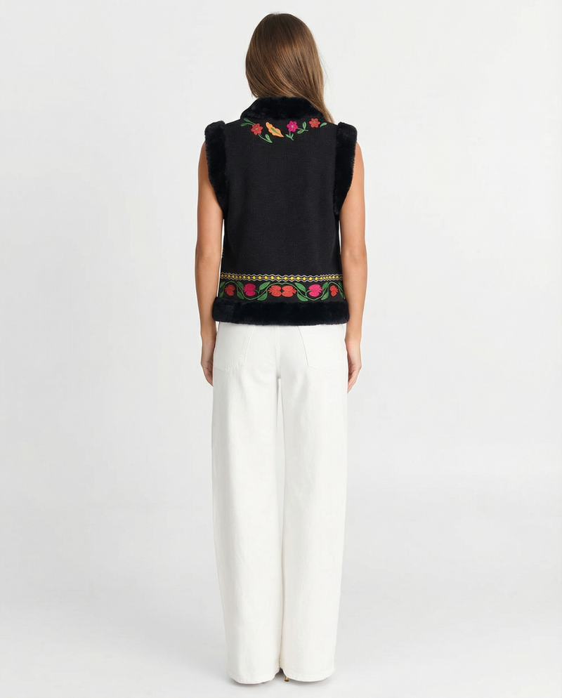 Ellen | floral vest