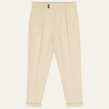 Julian | Slim Fit Pleated Tailored Dress Trousers