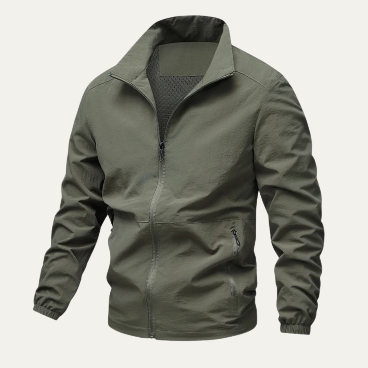 Landon | Lightweight Zip Up Jacket