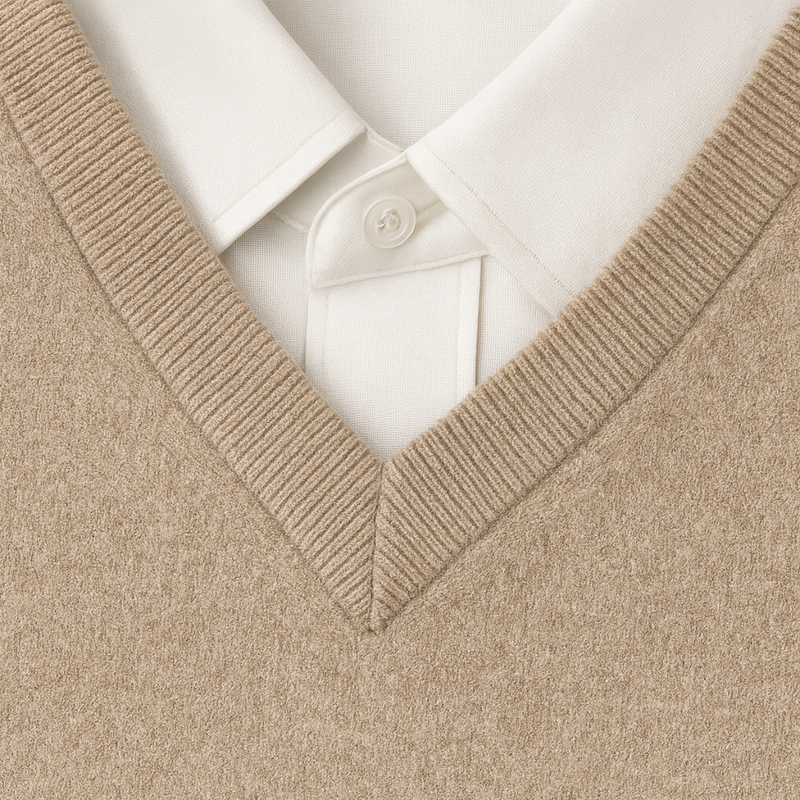 Marvin | 100% Cashmere V-Neck Jumper for Men