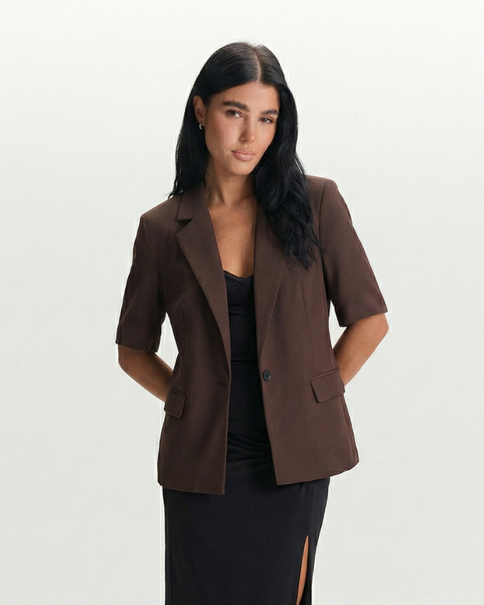 Paige | Short Sleeve Summer Blazer