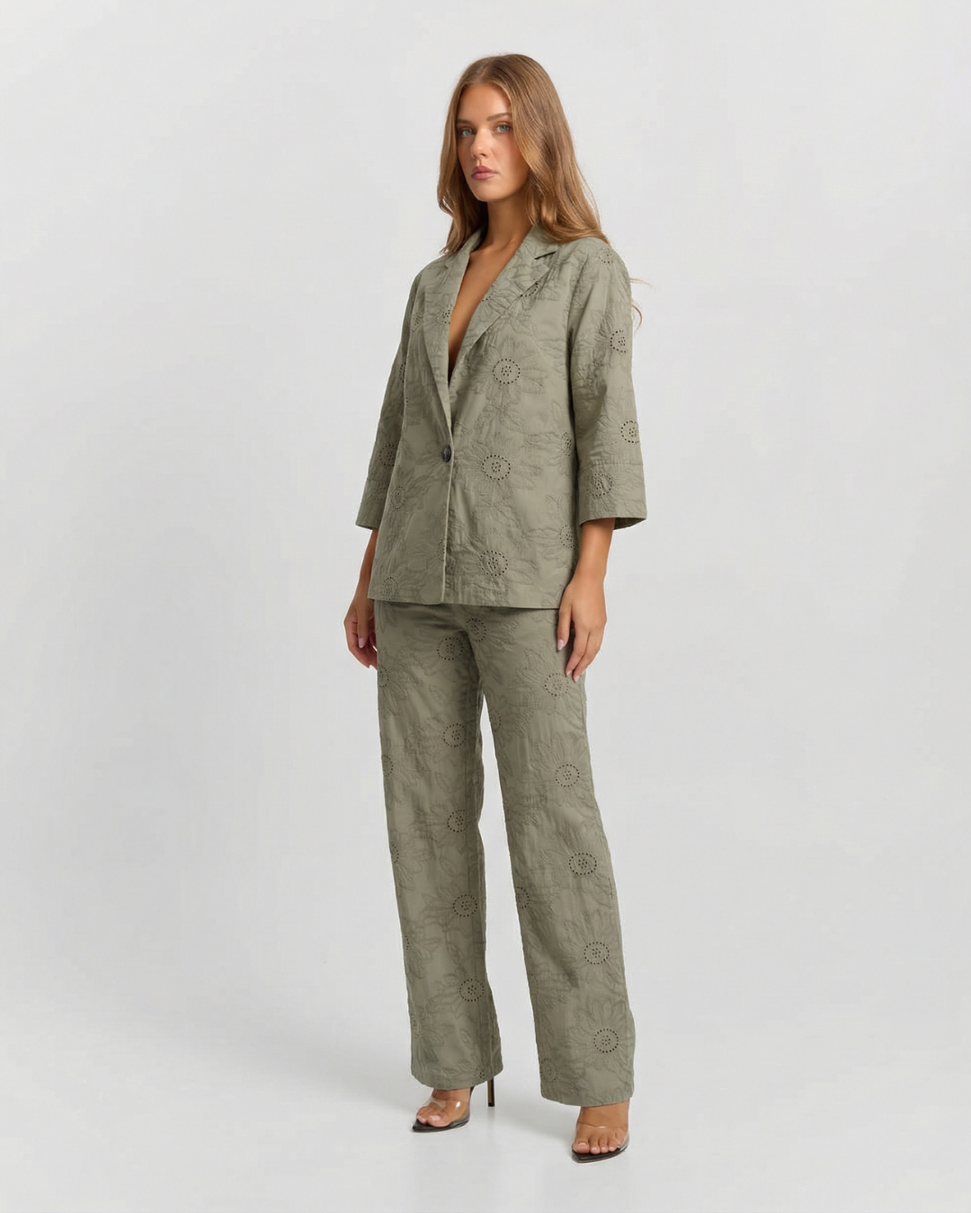 Robyn | Linen Relaxed Tailored Matching Set