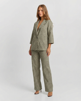Robyn | Linen Relaxed Tailored Matching Set