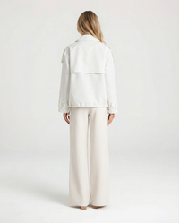 Lexi | Cropped Double-Breasted Trench Coat