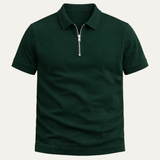 Corbin | Men's Short Sleeve Zip Polo Shirt