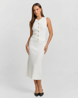 Ada | Ribbed Knit Midi Co-ord Set