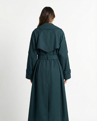 Bridget | Longline Belted Trench Coat