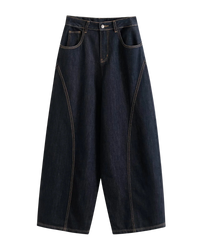 Annabelle | Dark Wash Wide Leg Jeans