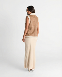 Nora | Shearling Waistcoat