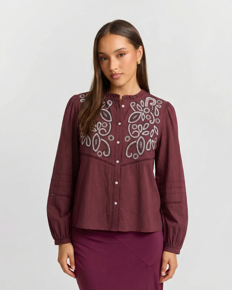 Adeline | floral blouse