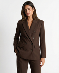 Ivy | Double Breasted Tailored Summer Blazer