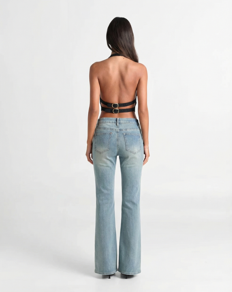 Marnie | high waisted flared jeans