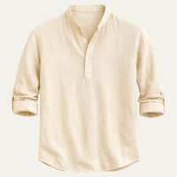 Dorian Men's Relaxed Fit Long Sleeve Summer Shirt
