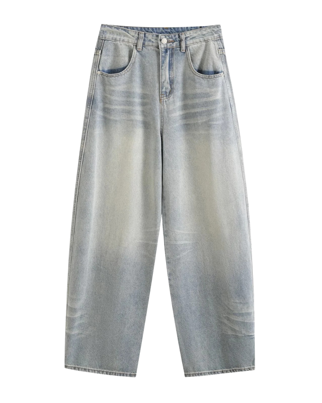 Mabel | Wide Leg Mid Rise Jeans
