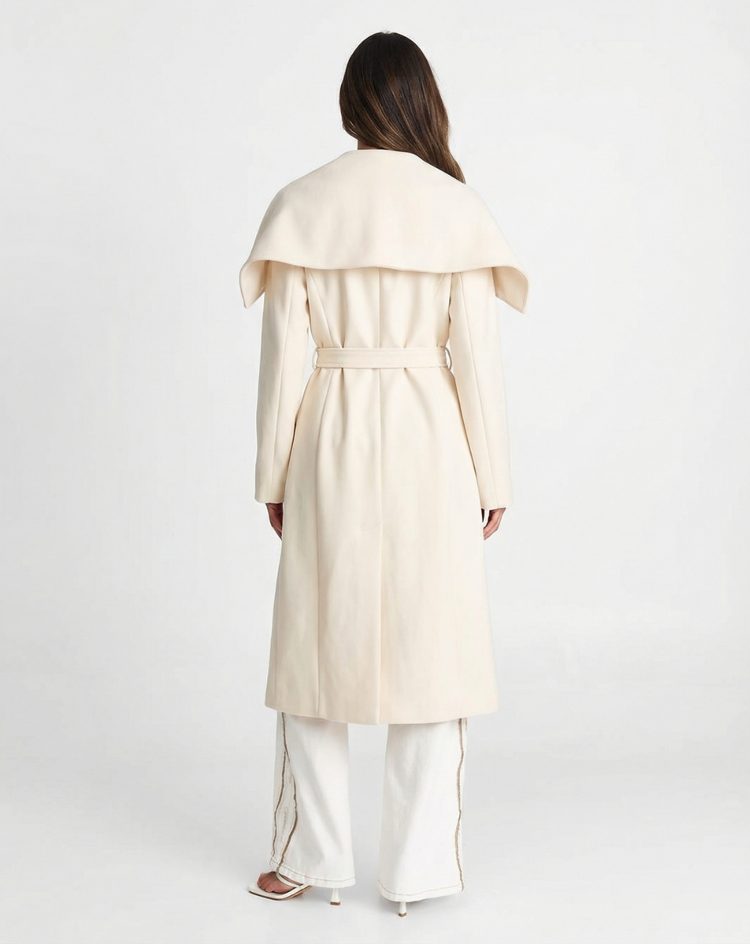 Hattie | Longline Belted Trench Coat
