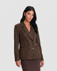 Myla | Tailored Brushed Fabric Blazer