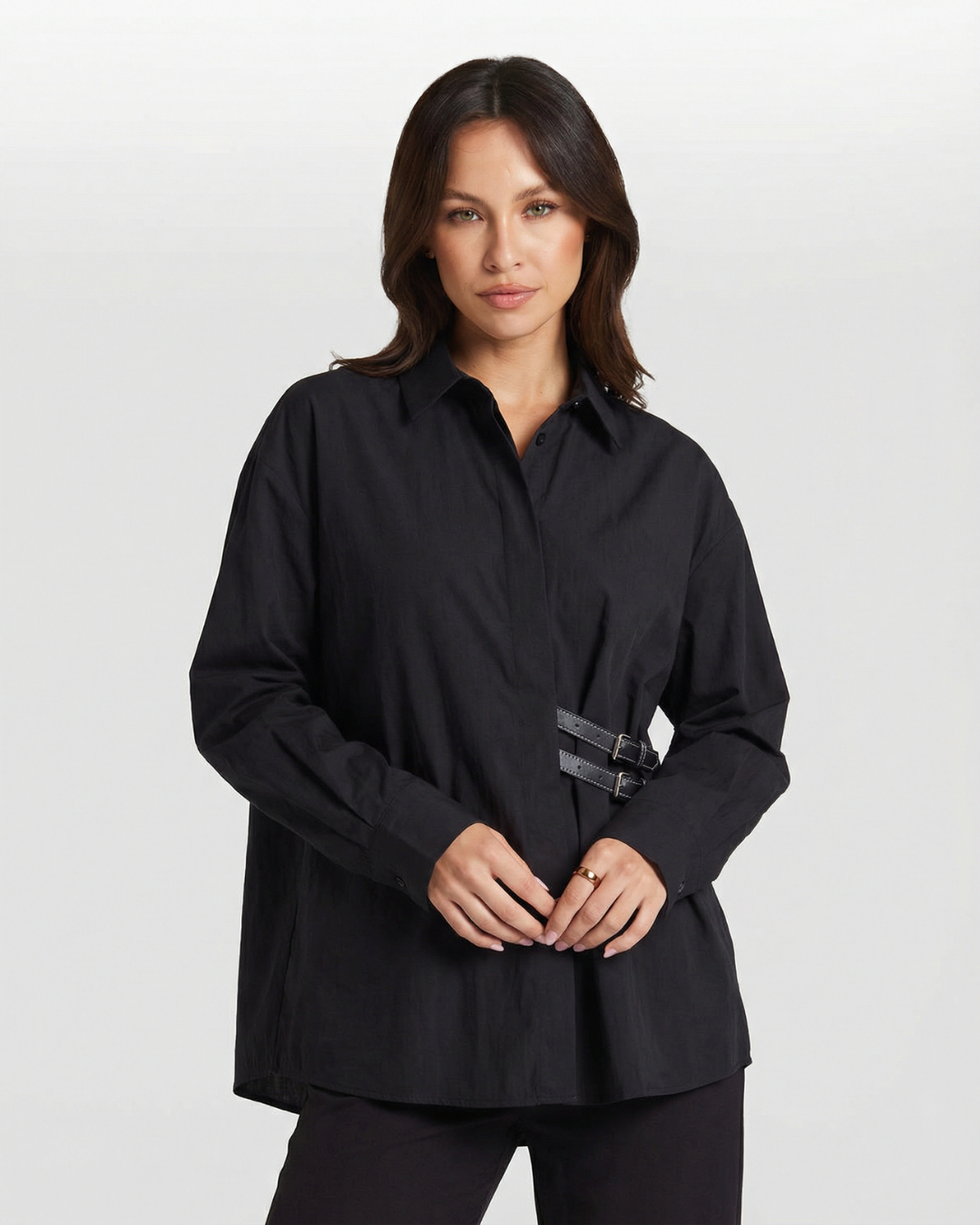 Nancy | Long Sleeve Tunic Blouse