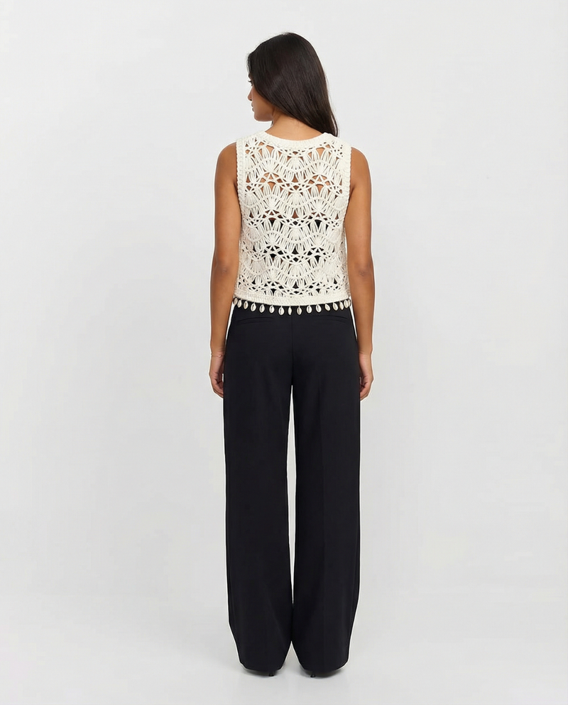 Elsie | crochet vest