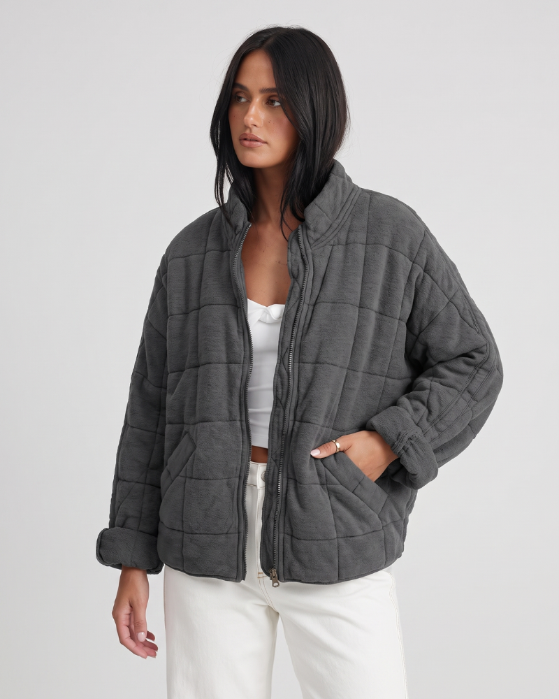 Rosalind | Oversized Quilted Jacket