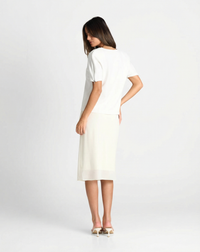 Victoria | White Cap Sleeve Blouse