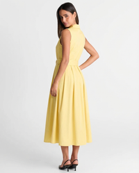 Lena | Sleeveless Belted Shirt Dress