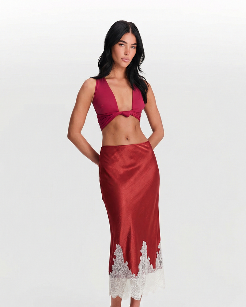 Erin | midi slip skirt