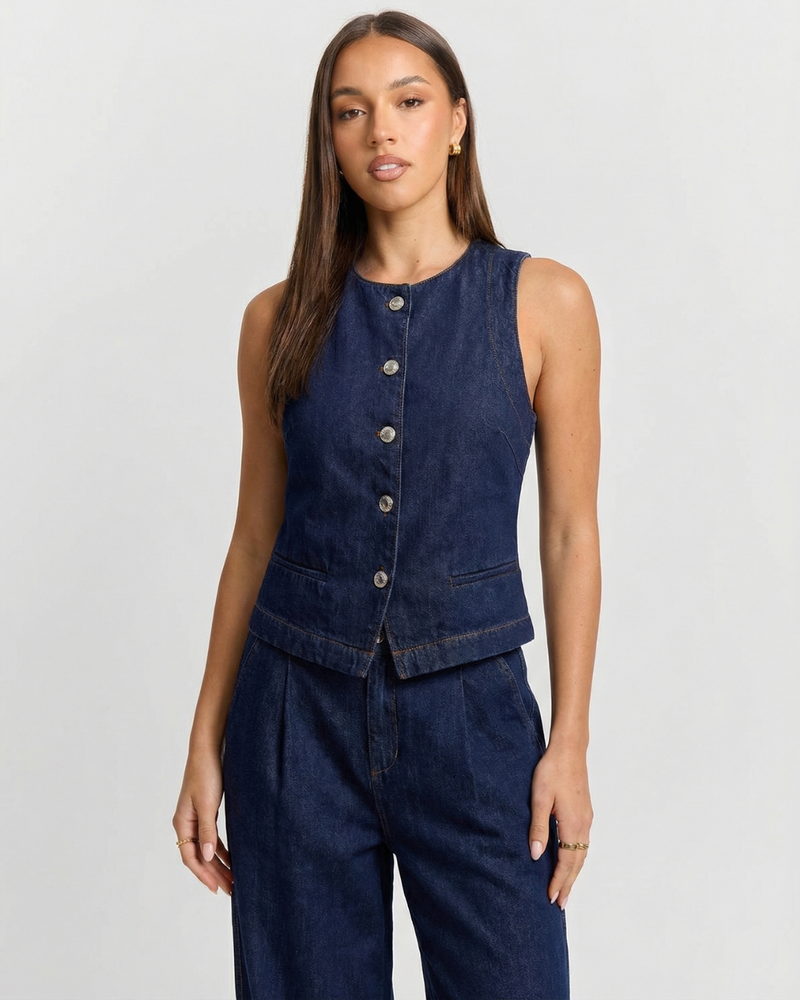 Hattie | denim matching set