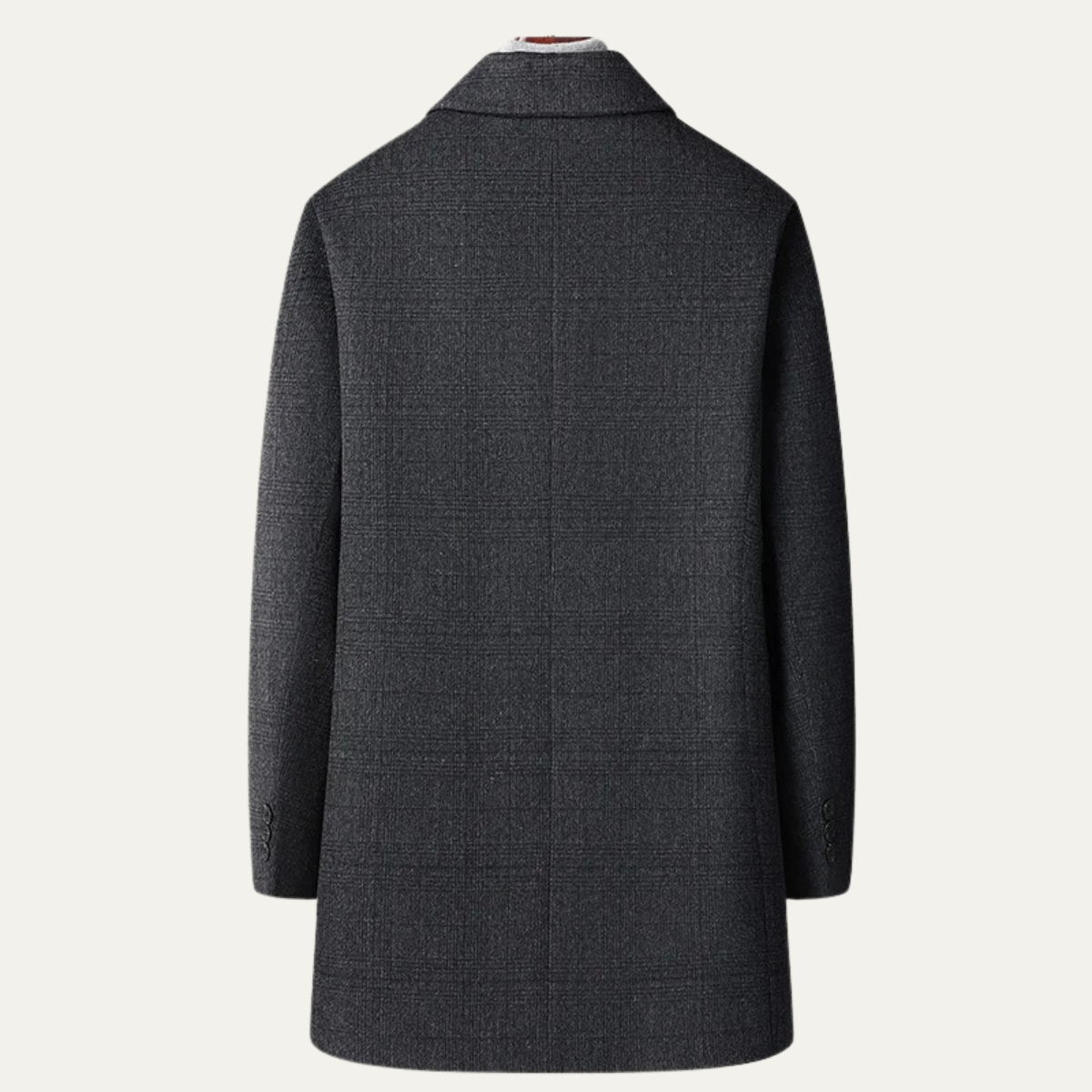 Tyndale wool blend coat fourth view