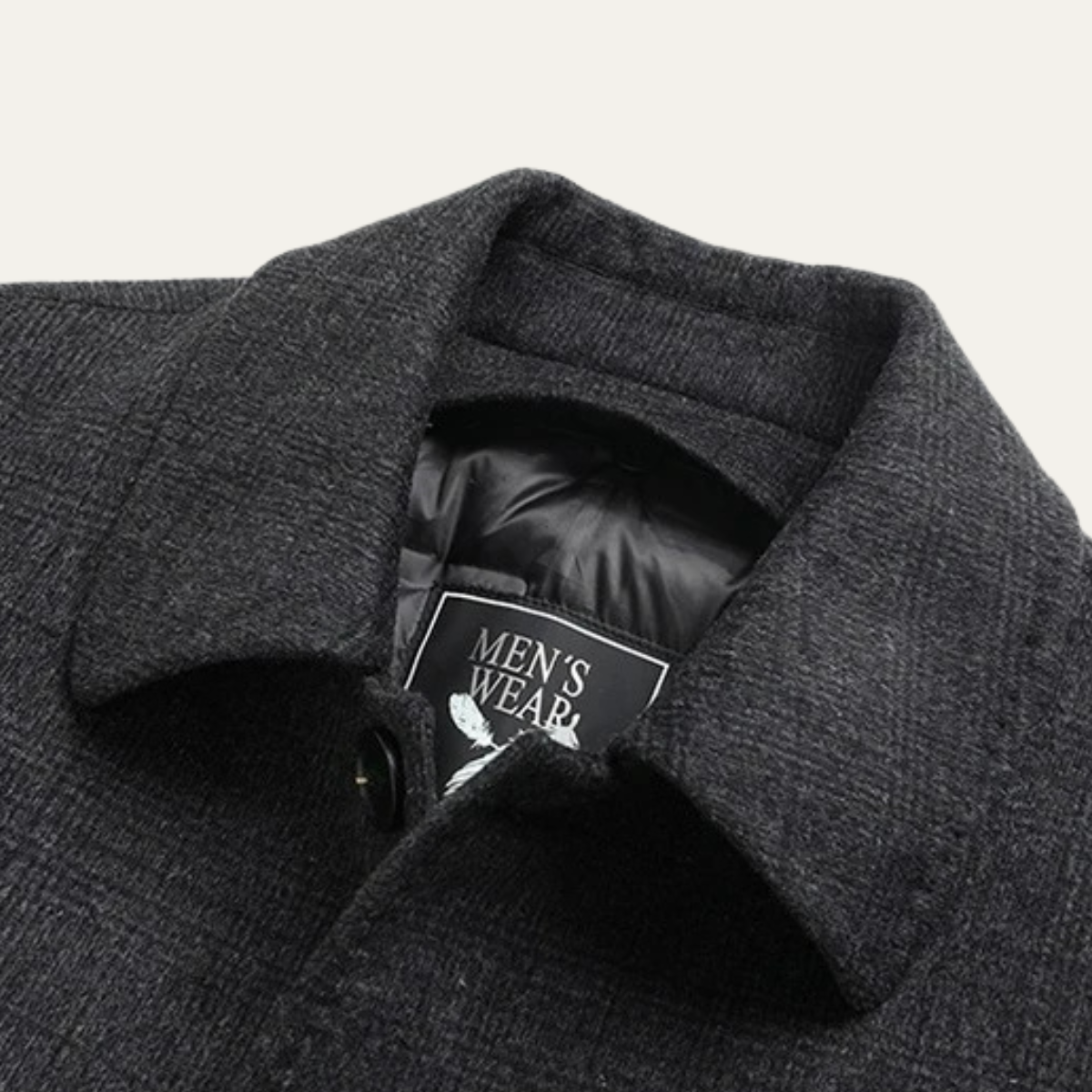 Tyndale wool blend coat sixth view