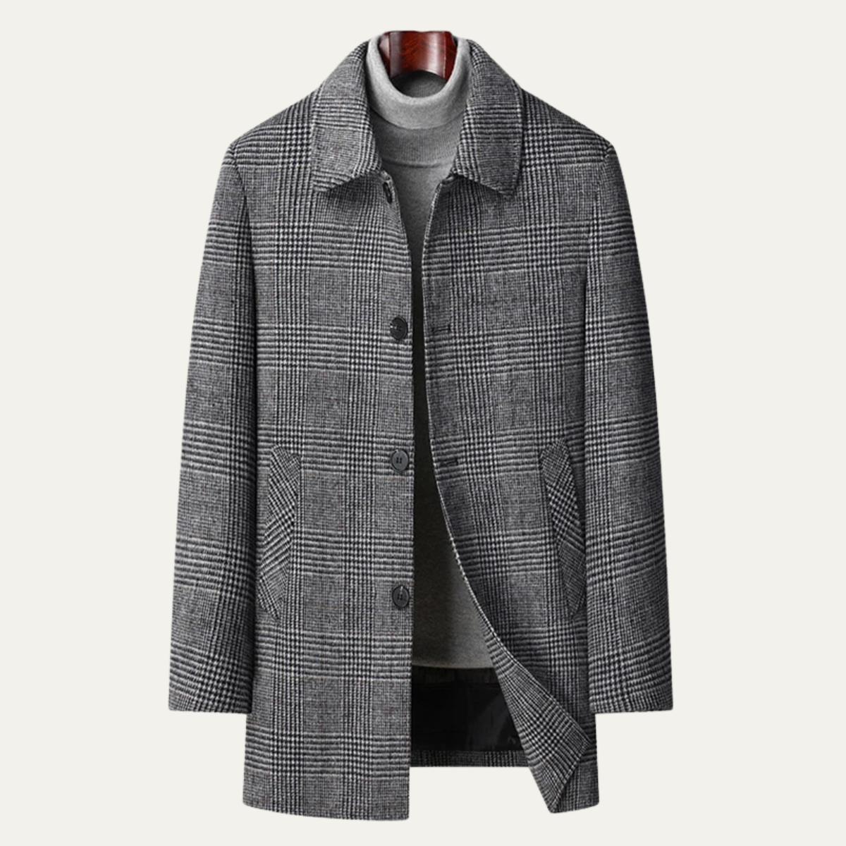 Tyndale wool blend coat eighth view