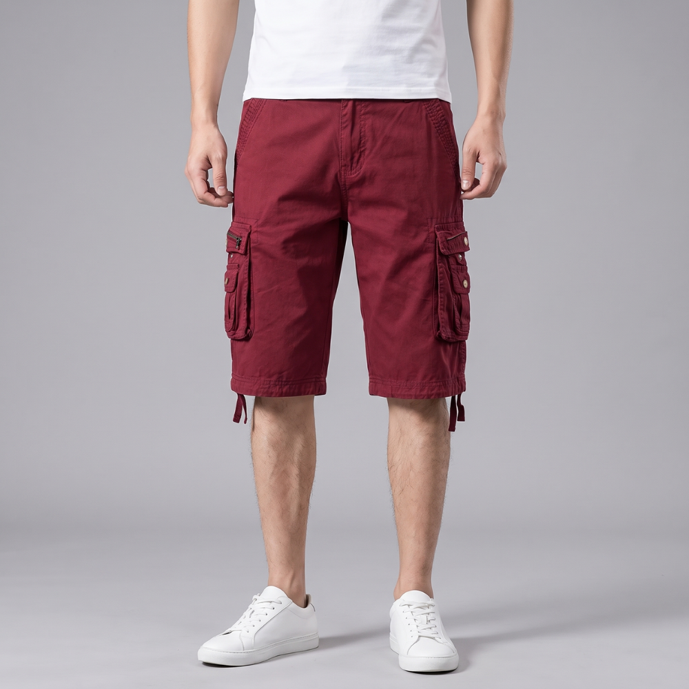 Jagger | Casual Cotton Cargo Shorts with Utility Pockets