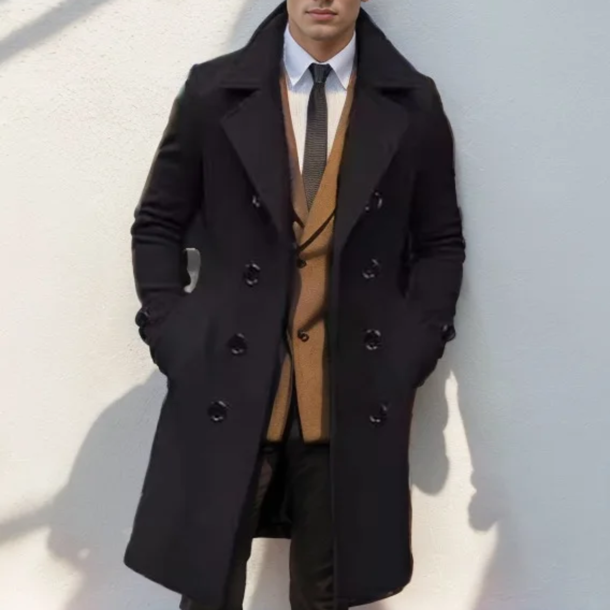 Tristram coat in Black