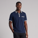 Miles | Contrast Collar Short Sleeve Polo Shirt