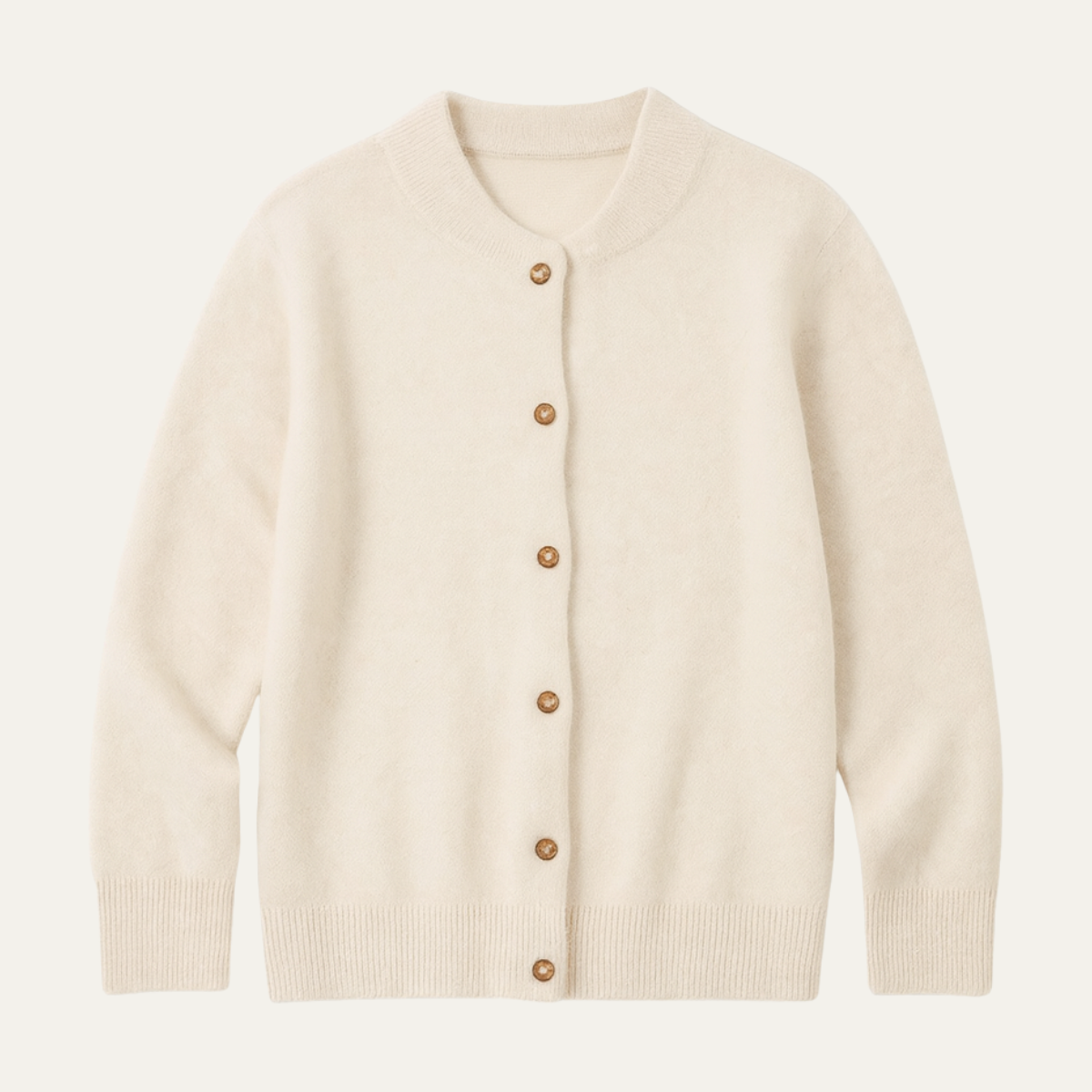Ashby cardigan knit texture detail