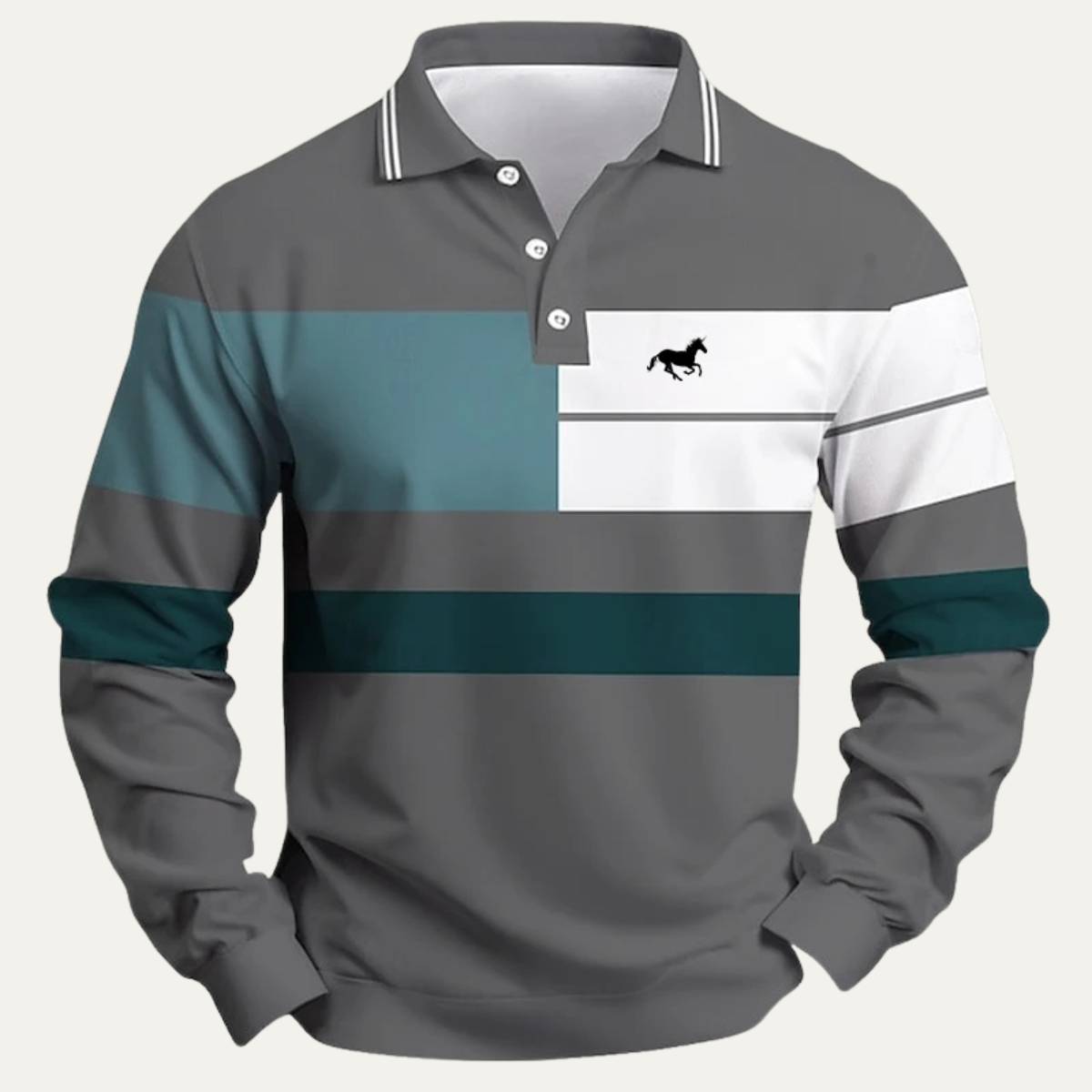Dane polo shirt in Grey