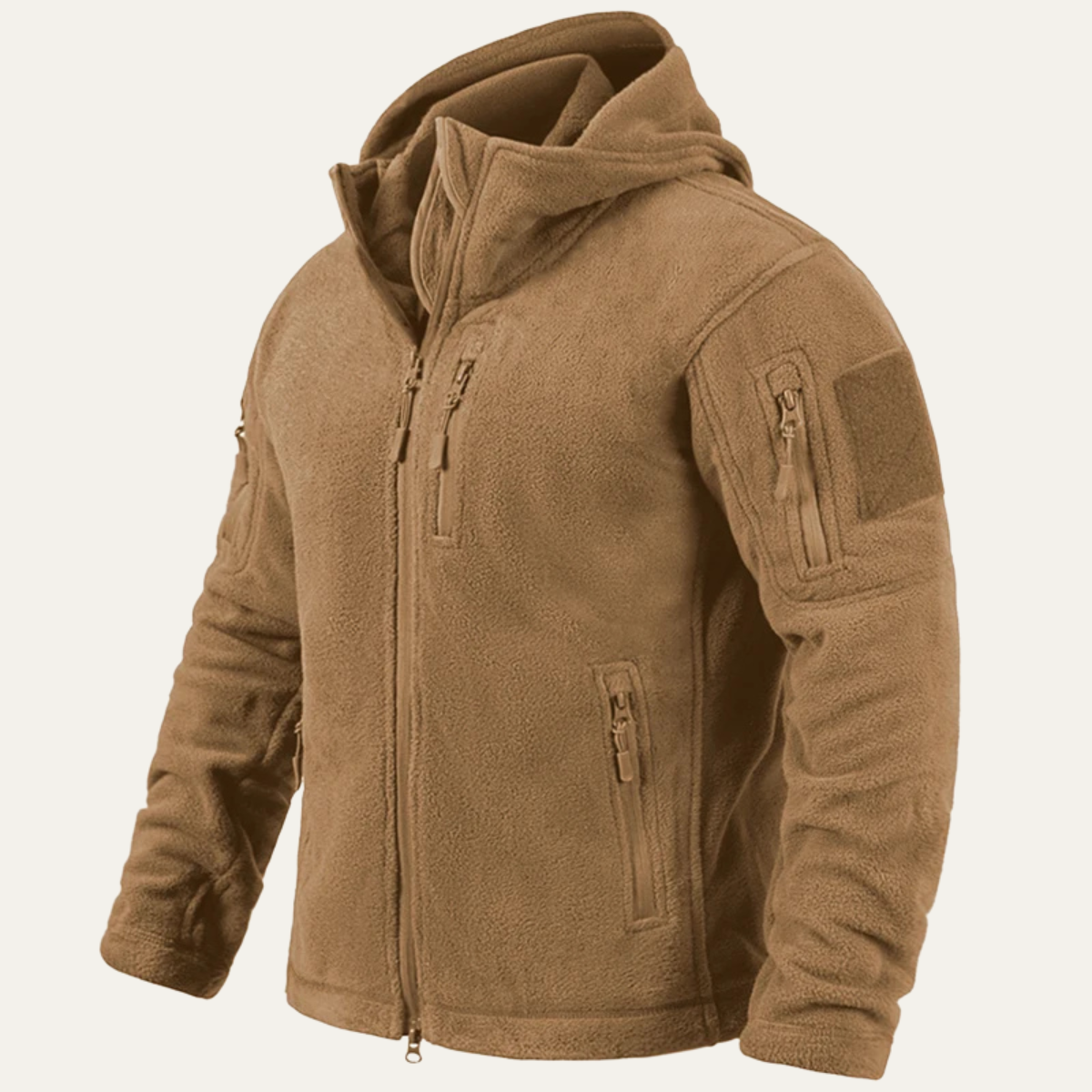Vance | Men's Hooded Tactical Fleece Jacket