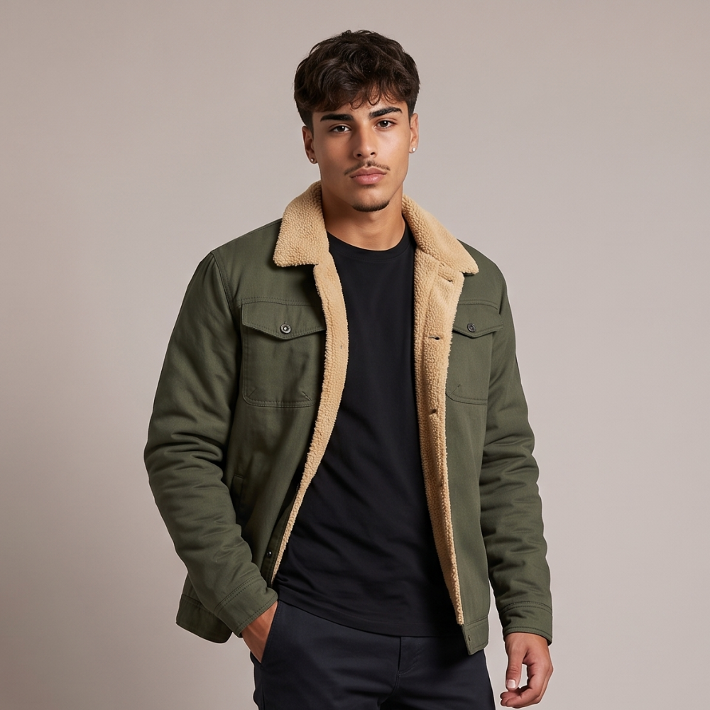 Maverick | Fleece Lined Winter Jacket for Men