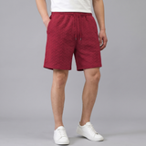 Gavin | Textured Relaxed Fit Drawstring Shorts