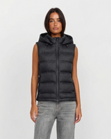 Darcy | Hooded Quilted Puffer Vest