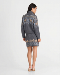 Jasmine | Equestrian Motif Knit Co-ord Set